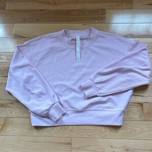 EUC Lulu Crewneck Ribbed Sweatshirt 2